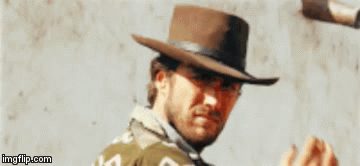 Clint Eastwood Meme Lucky Feel Eastwood Clint Gifs Punk Giphy Unbaked Ziti
