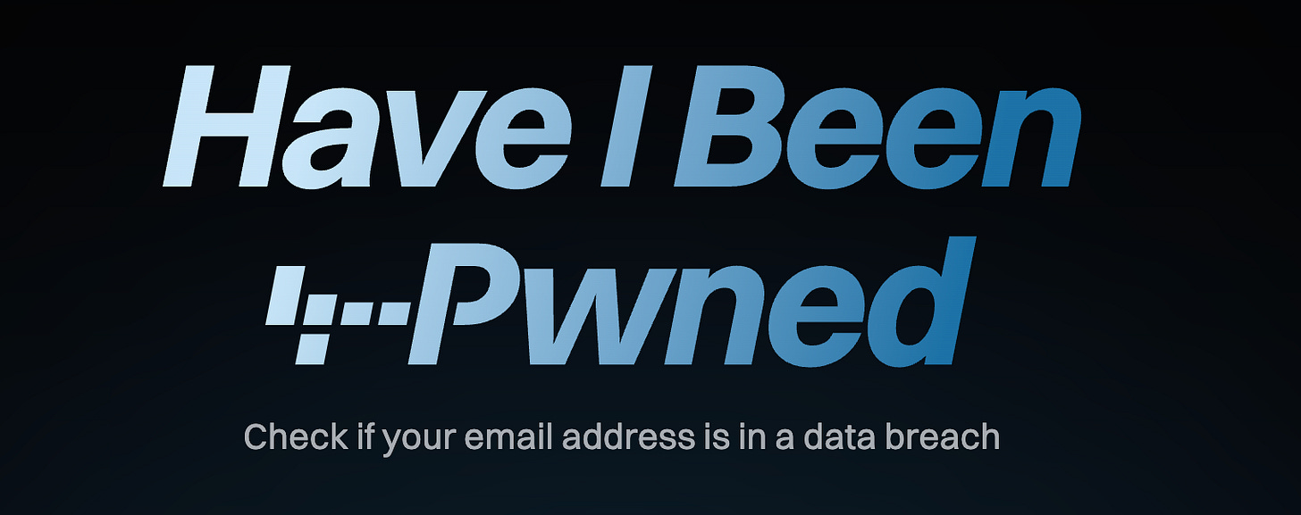 HaveIBeenPwned