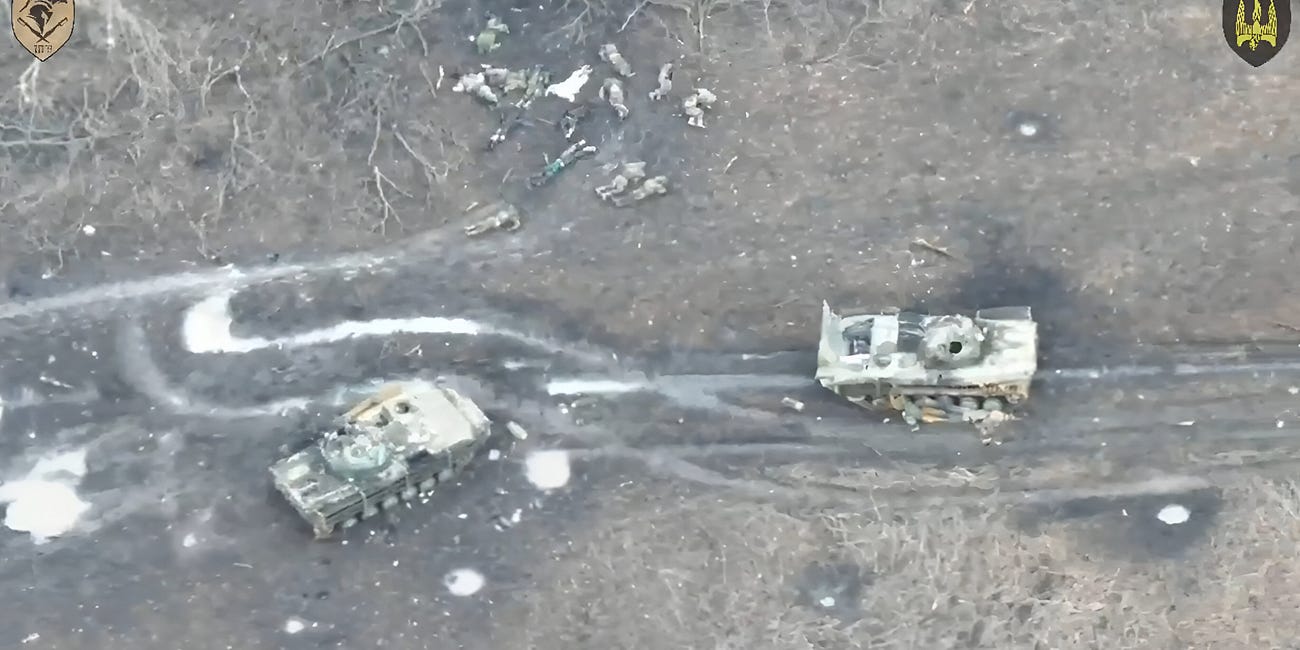 Outgunned and Outbombed, Ukrainian Troops Still Manage to Defeat Entire Russian Tank Battalions