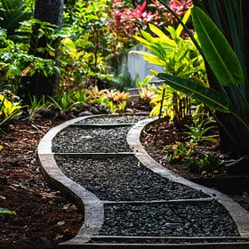 Serpentine Lines in Garden Design