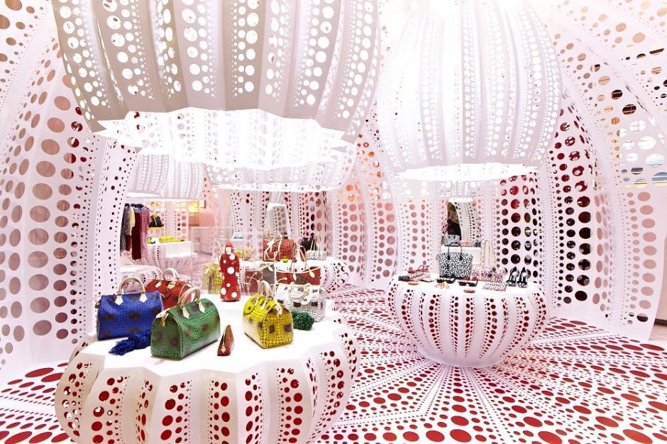 Louis Vuitton Store by Yayoi Kusama