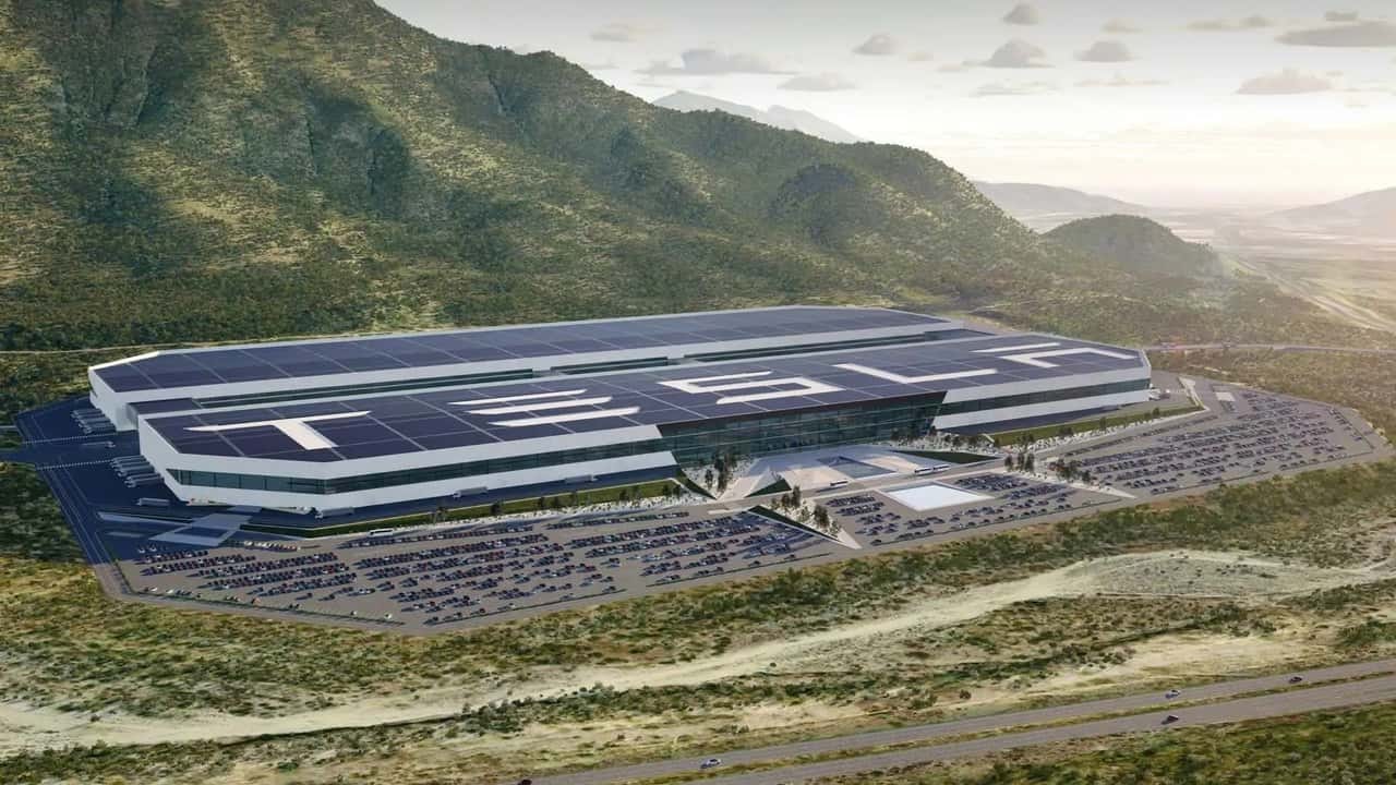 Le dessin de la Gigafactory mexicaine de Tesla