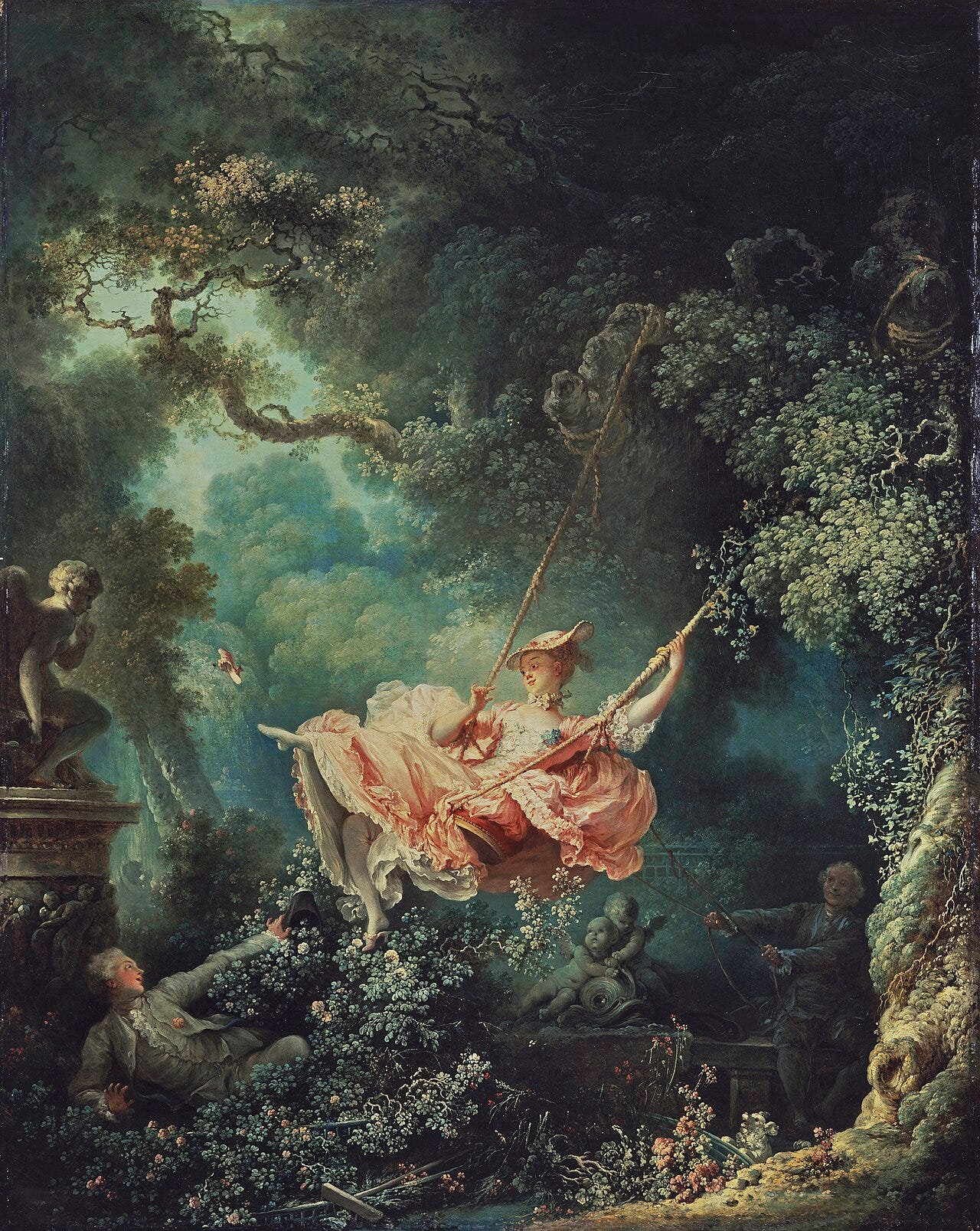 Fragonard The Swing rococo Fragonard The Swing rococo