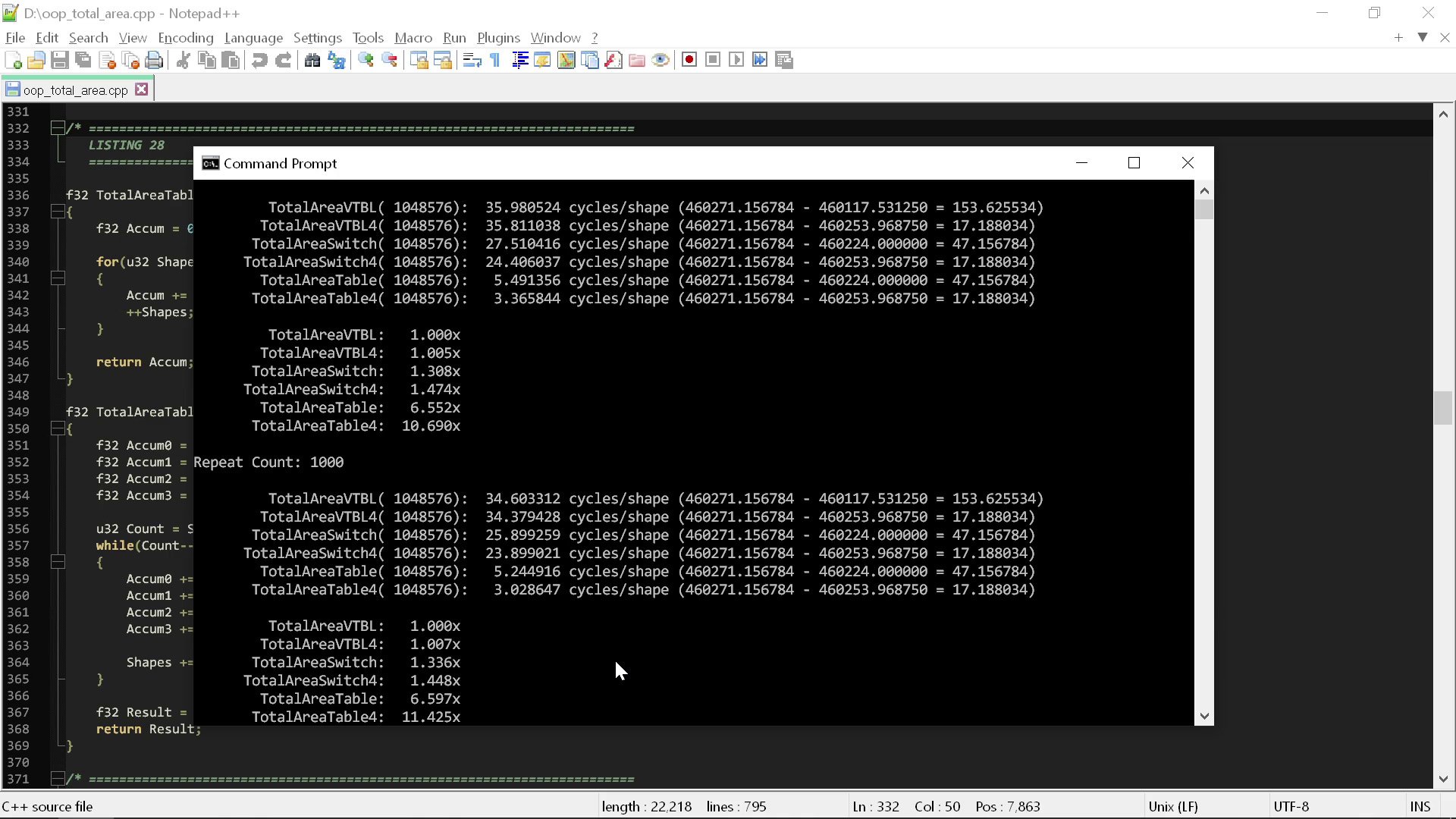 "Clean" Code, Horrible Performance - by Casey Muratori