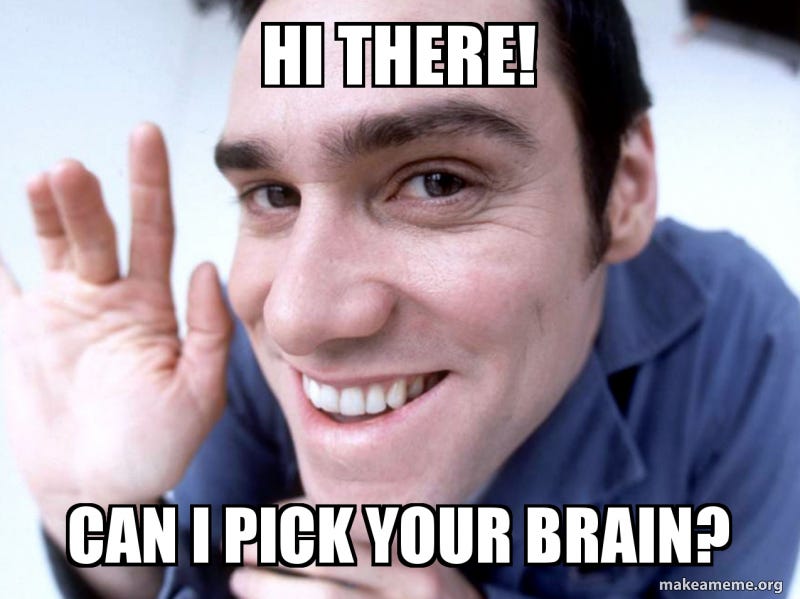 jim carrey front door salesman cold outreach
