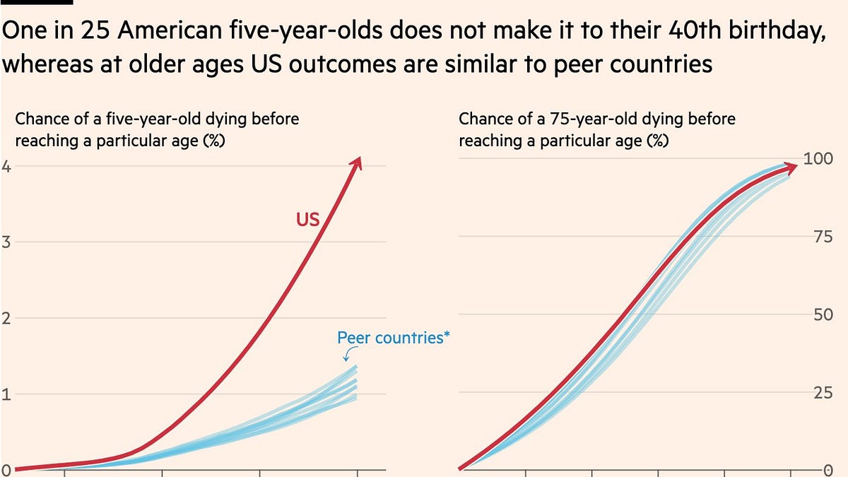 Live Free and Die: US Life Expectancy Has a Problem (But It