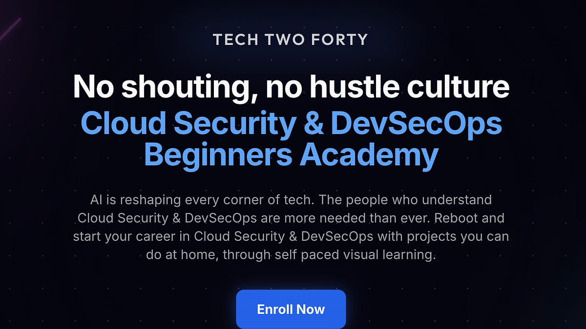 DevSecOps Project Video Walkthrough 🚧 - by W J Pearce