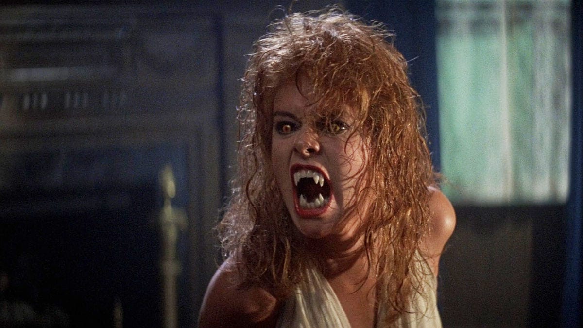 Amanda Bearse in Fright Night.