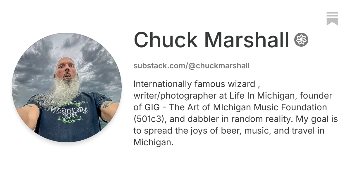 Chuck Marshall | Substack
