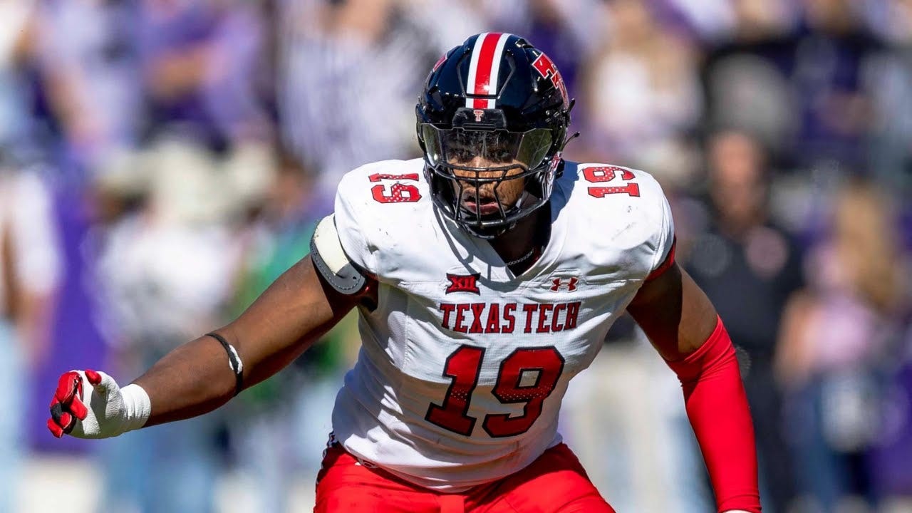 Tyree Wilson || Texas Tech Red Raiders Defensive Lineman || 2022 Senior  Highlights - YouTube