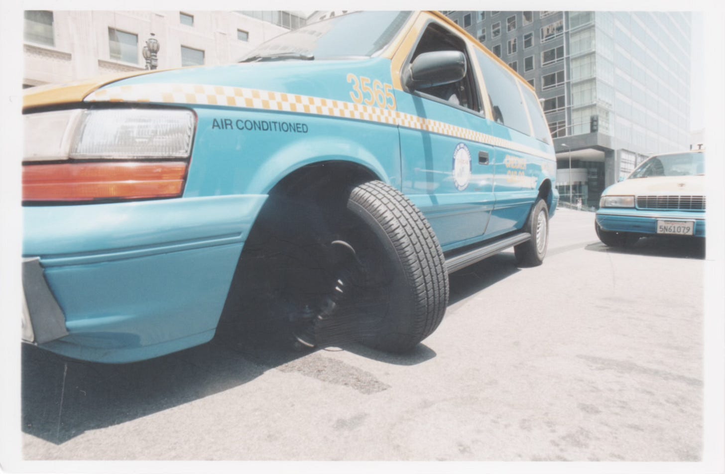 Los Angeles, LA, downtown, urban, analog, film