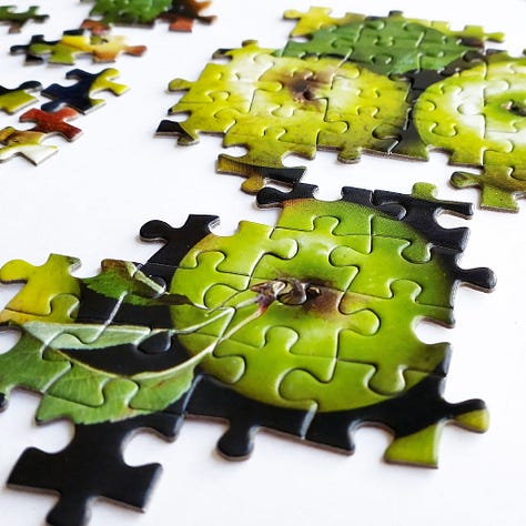 Galison Heirloom Apple Jigsaw Puzzle