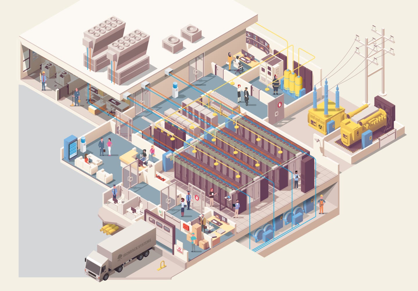 Pre-AI-era data center might have spanned 100,000 to 300,000 square feet in a single building. The data centers of today could be as large as dozens of football fields.