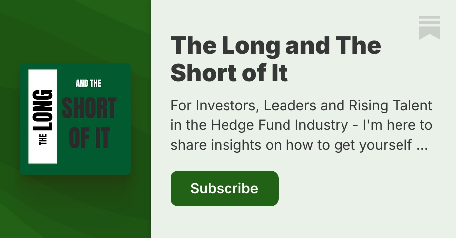 The Long and The Short of It Podcast | Marc Greenberg | Substack