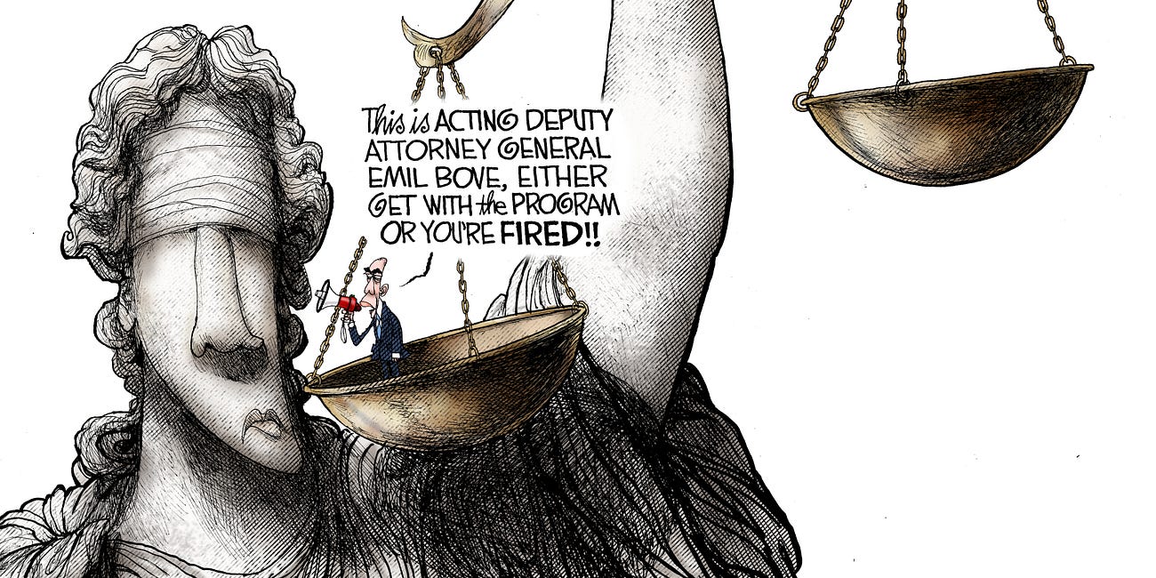 Michael Ramirez: Lawfare 2-21-25