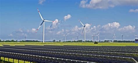 Bezplatný obrázek: solární energie, solární panel, větrný mlýn, energie ...