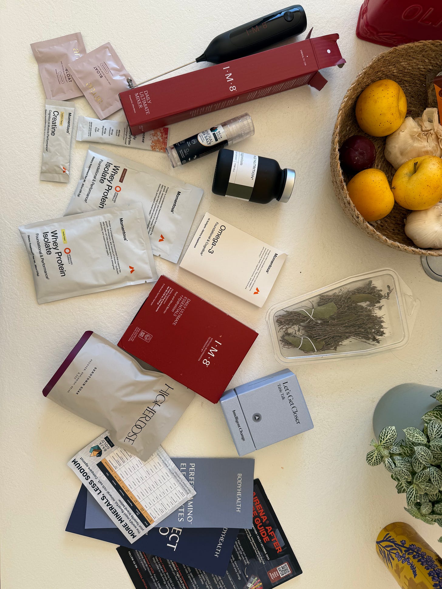 wellness product overload