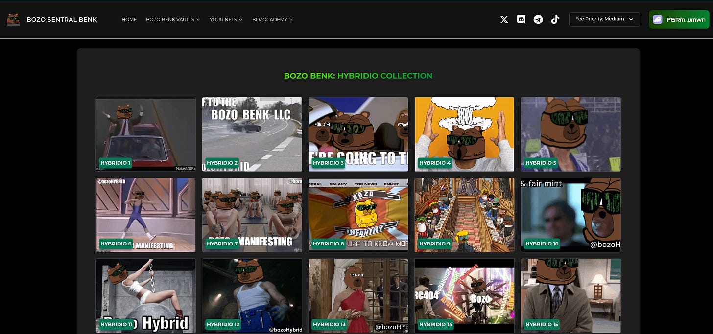 Who, what, where, why, when is the Bozo Benk?