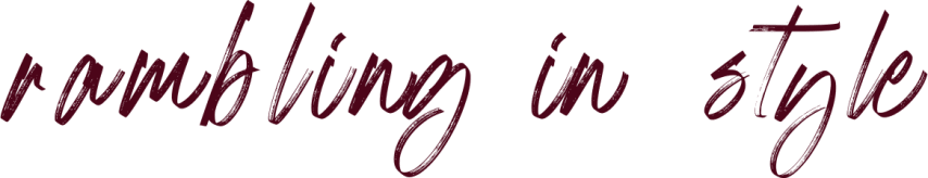Rambling in Style by Traci