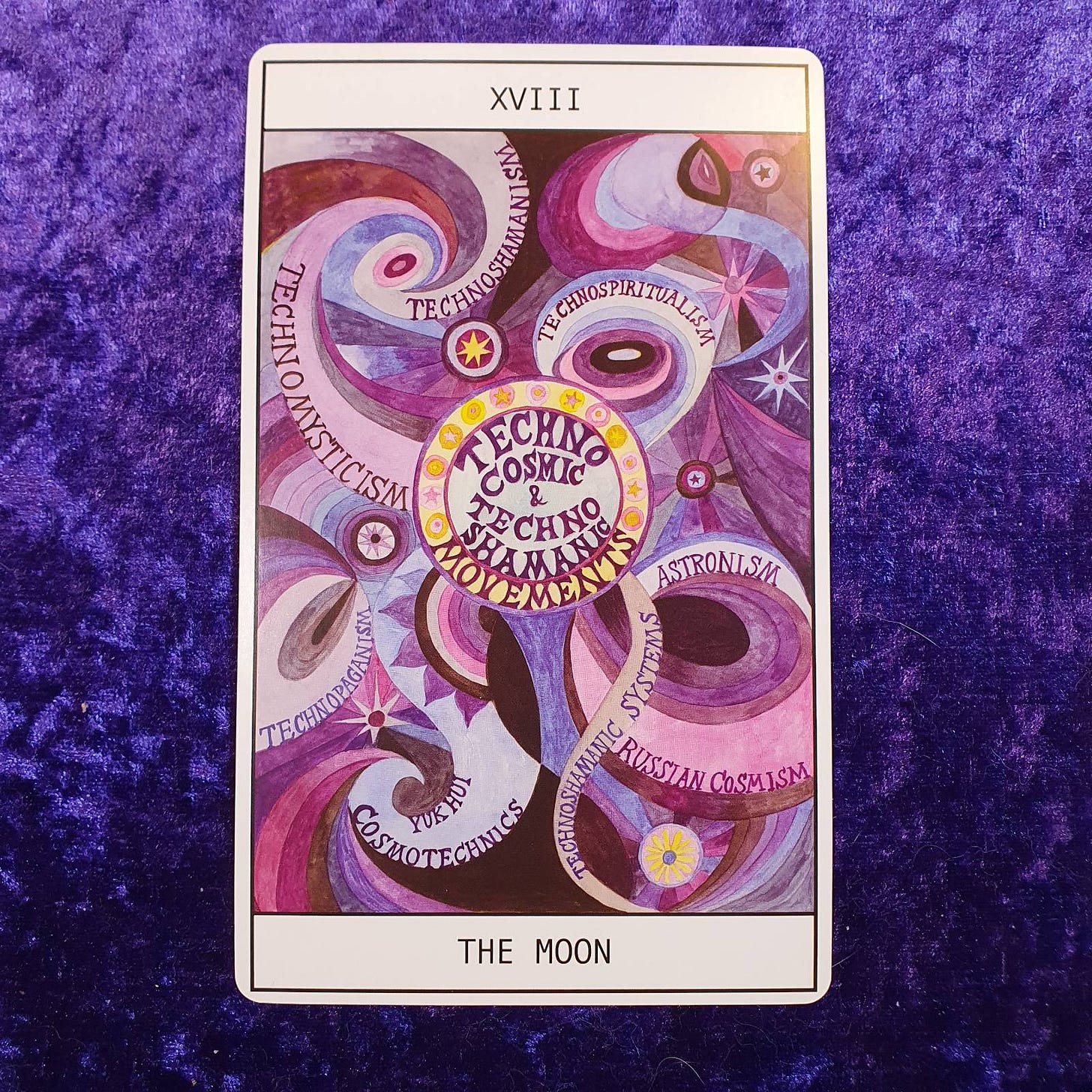 A picture of the Hexen Tarot by Suzanne Triester