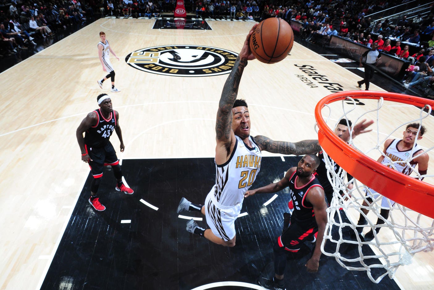 John Collins Hoping To Continue Hawks Legacy In Dunk Contest | NBA.com