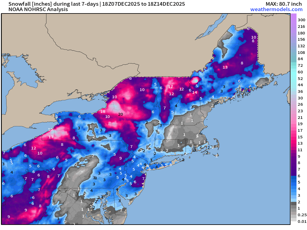 December 14, 2025 Sunday Evening Winter Weather