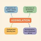 Assimilation Has Levels