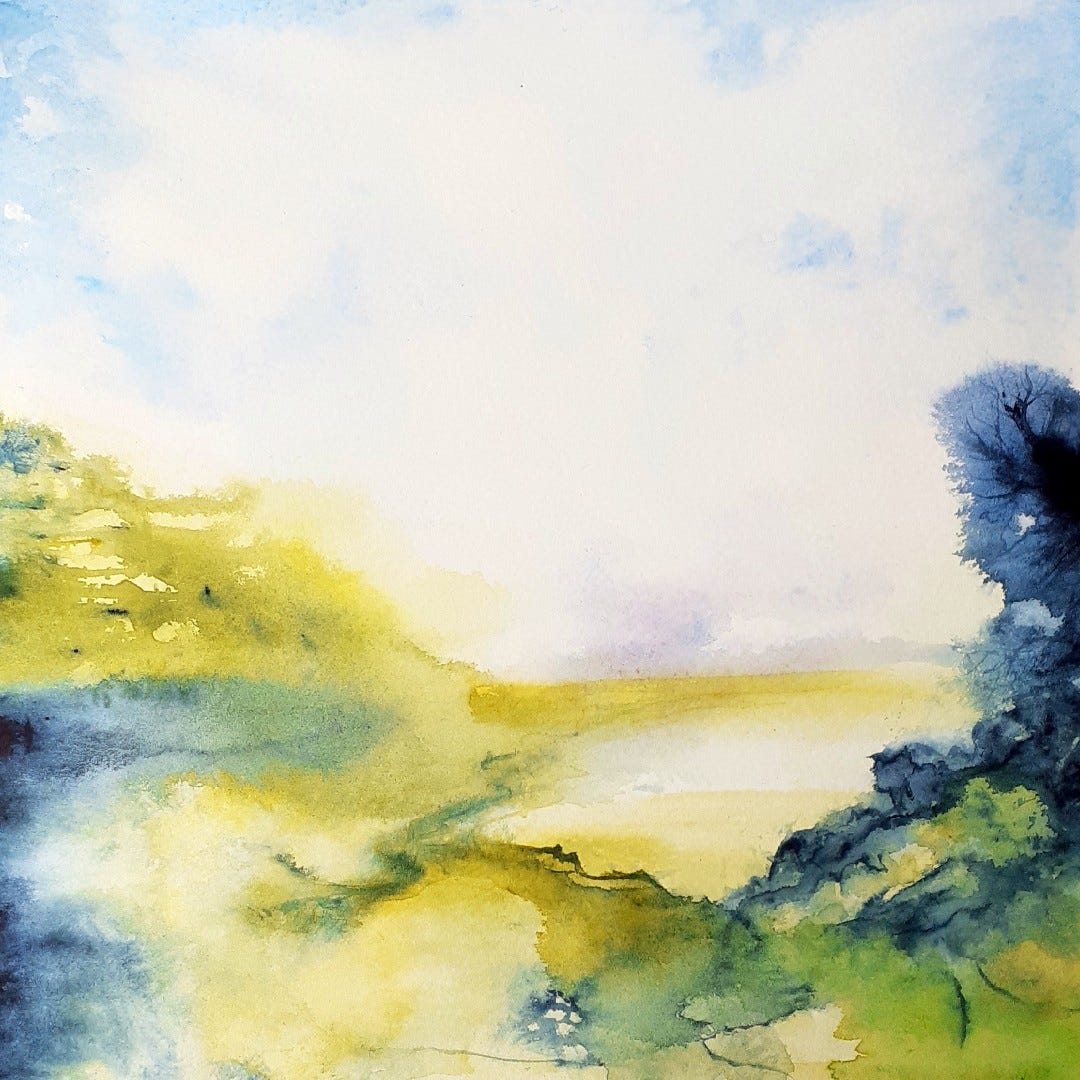 Painting, poetry and the space between