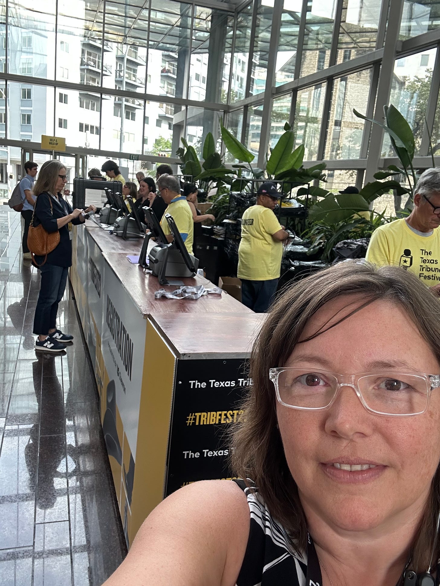 Agnes Varnum at #TribFest23 in Austin, TX