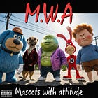 Brand mascots gone rogue.