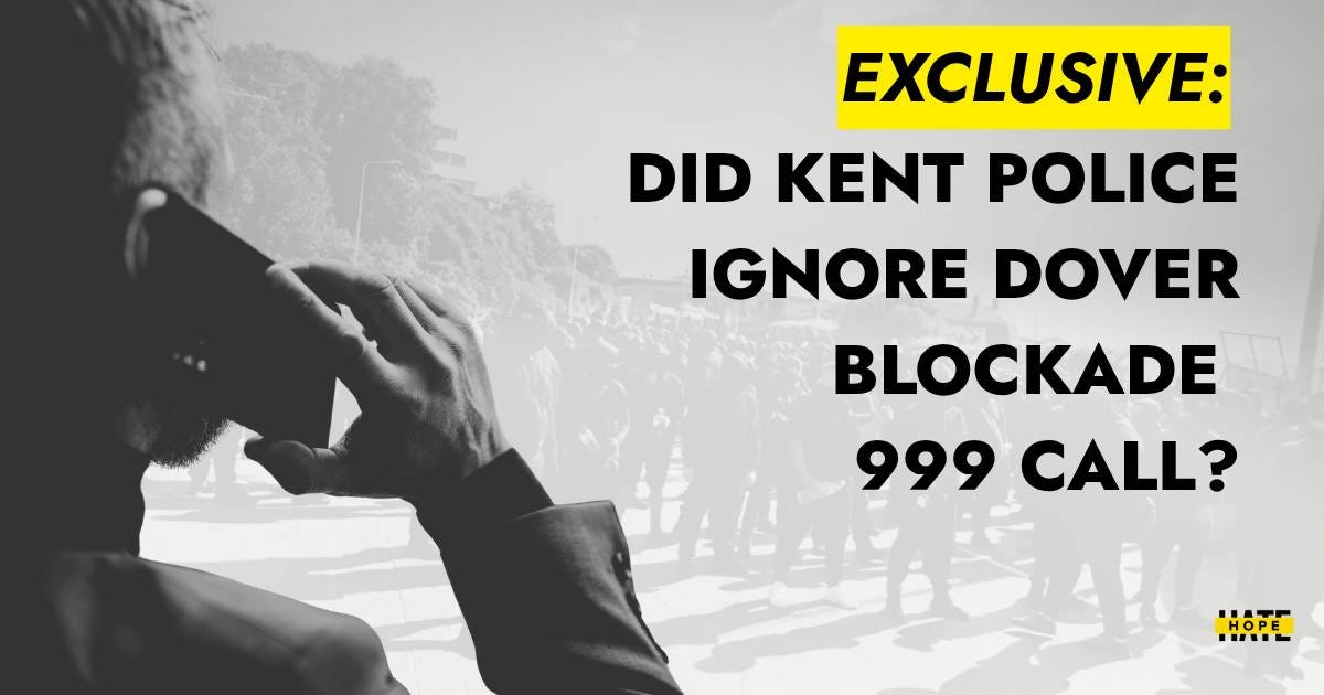Did Kent Police ignore a 999 call?