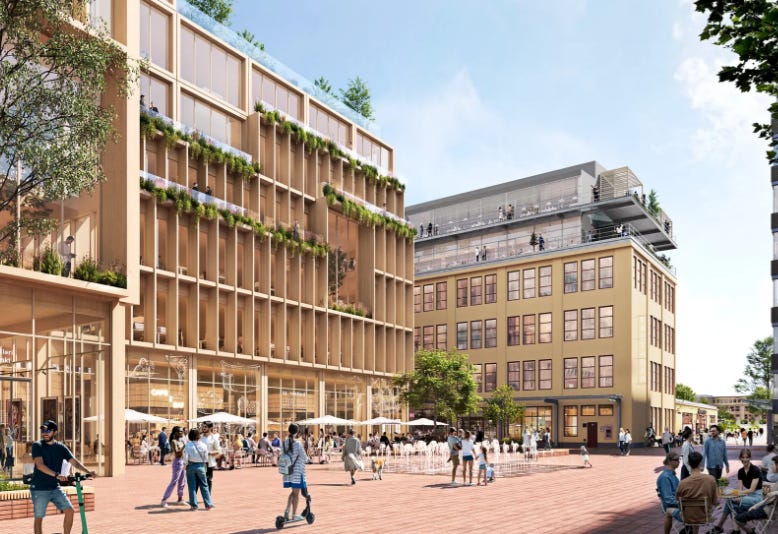 Wood City, la cité du futur où tout est accessible en 5 minutes