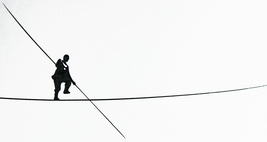 Tightrope Pinot Noir 2012 Label Detail