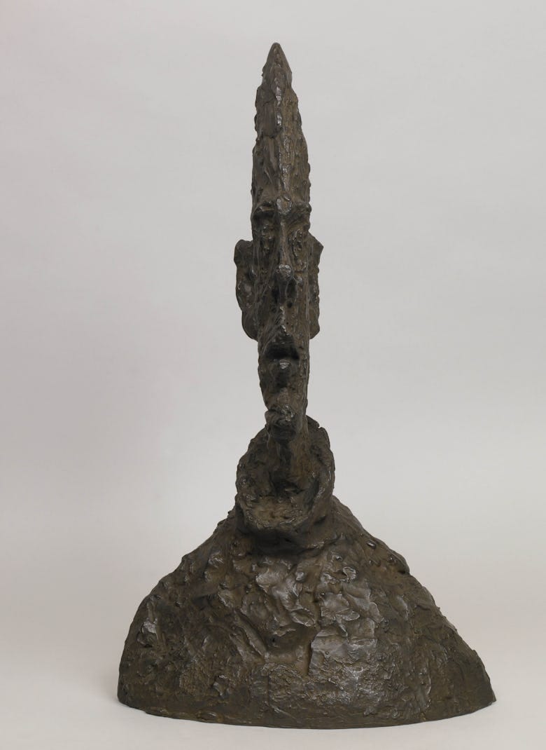 Alberto Giacometti, Grande tête mince, 1954
