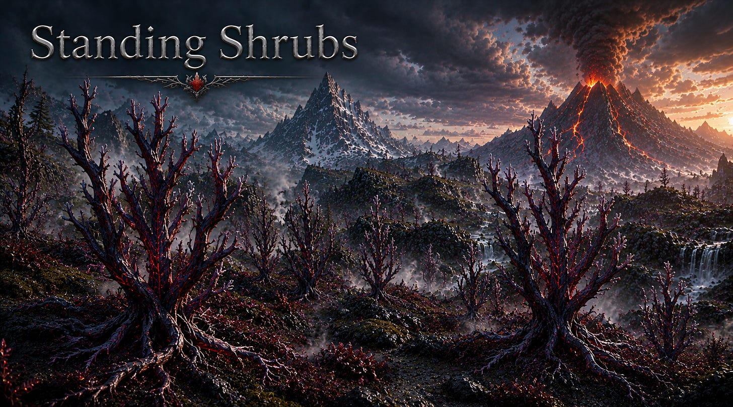 Standing Shrubs Image