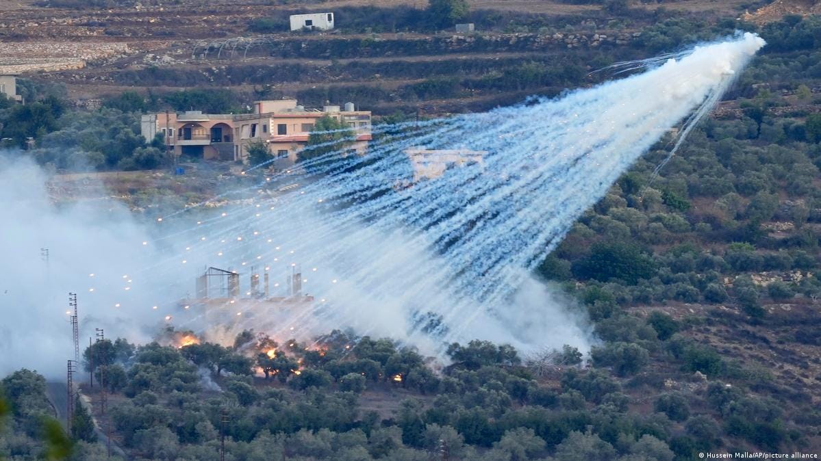 What's happening in the Israel-Lebanon border region?