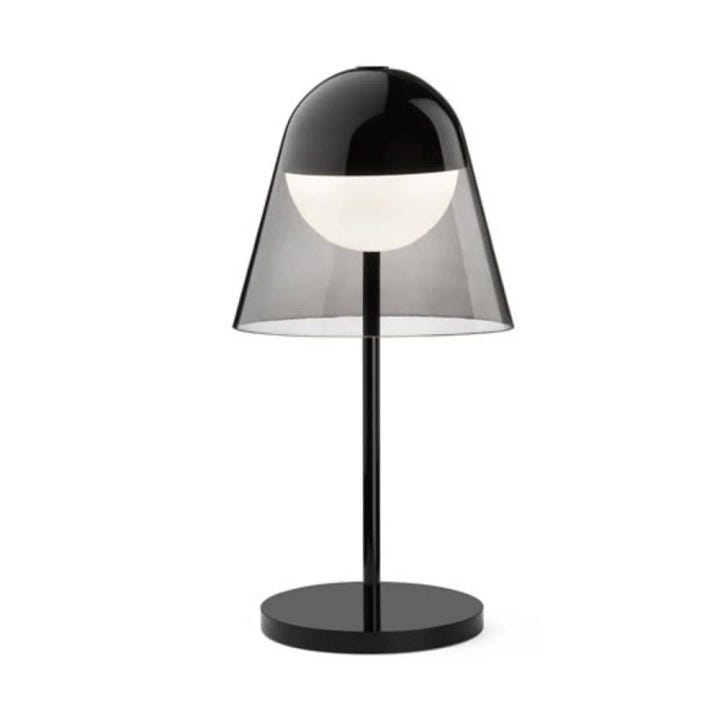 Helios Table Light from Ghidini 1961 | Lens Oval Wall Light from LZF