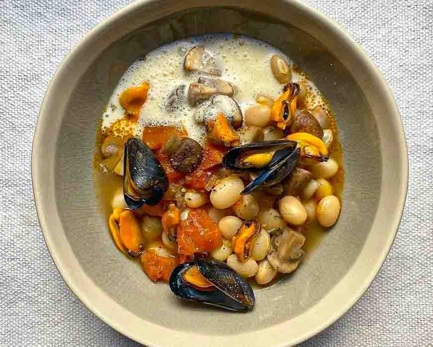Cocos de paimpol et moules