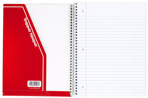 colorful 80s era trapper keeper brand binders, notebooks and folders