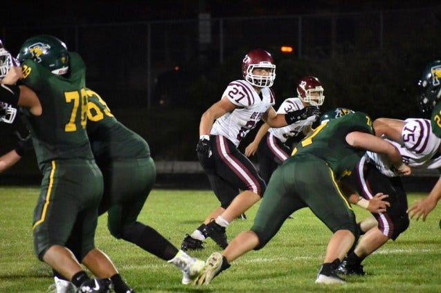 De Pere senior Sam Hafner. De Pere senior Sam Hafner.