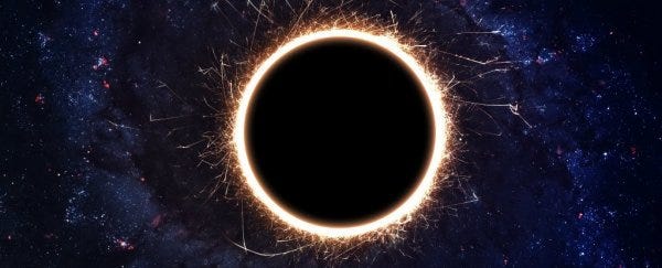 Astronomers might have just captured the first ever photo of a black hole's event horizon