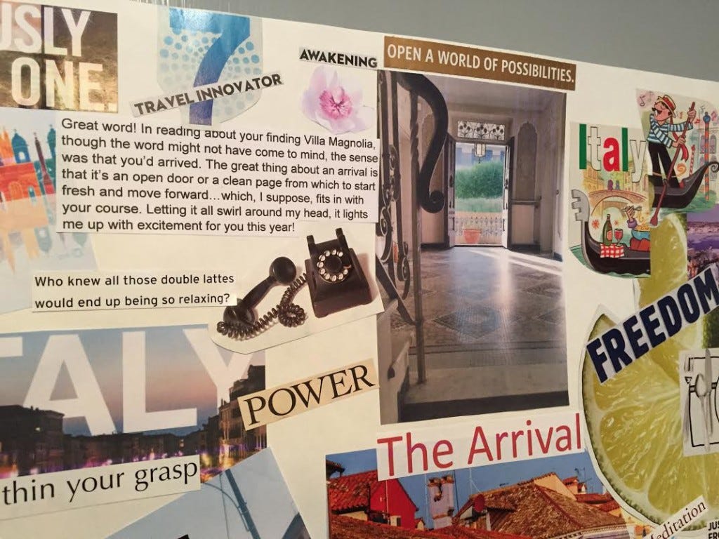 section of 2016 vision board section of 2016 vision board