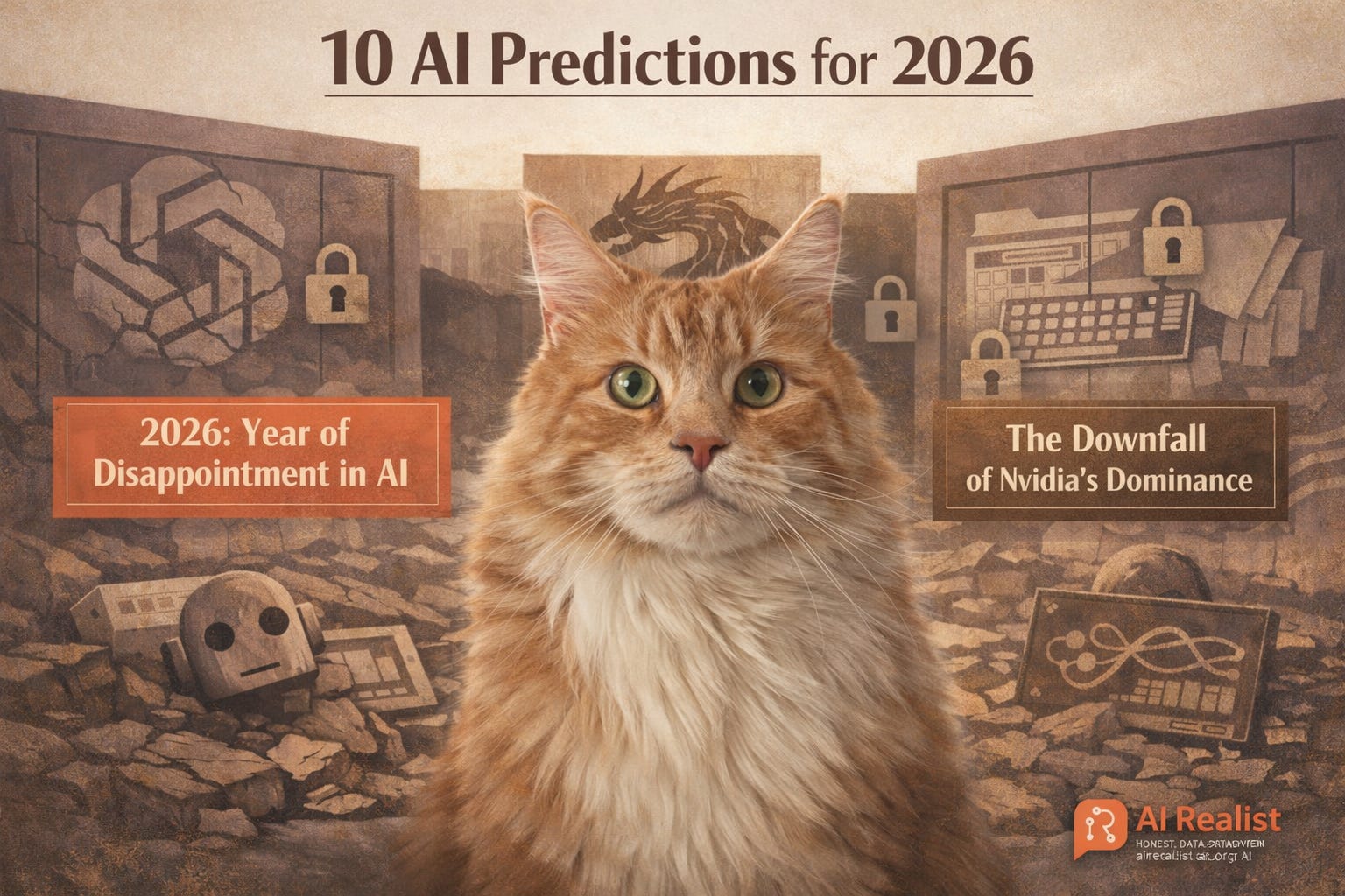 Building on the Cracks: 10 Predictions About AI for 2026