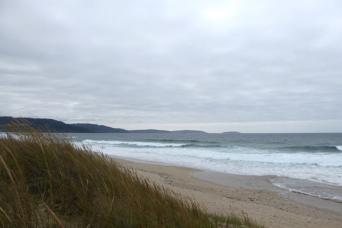 Beach in Galicia, northern Spain