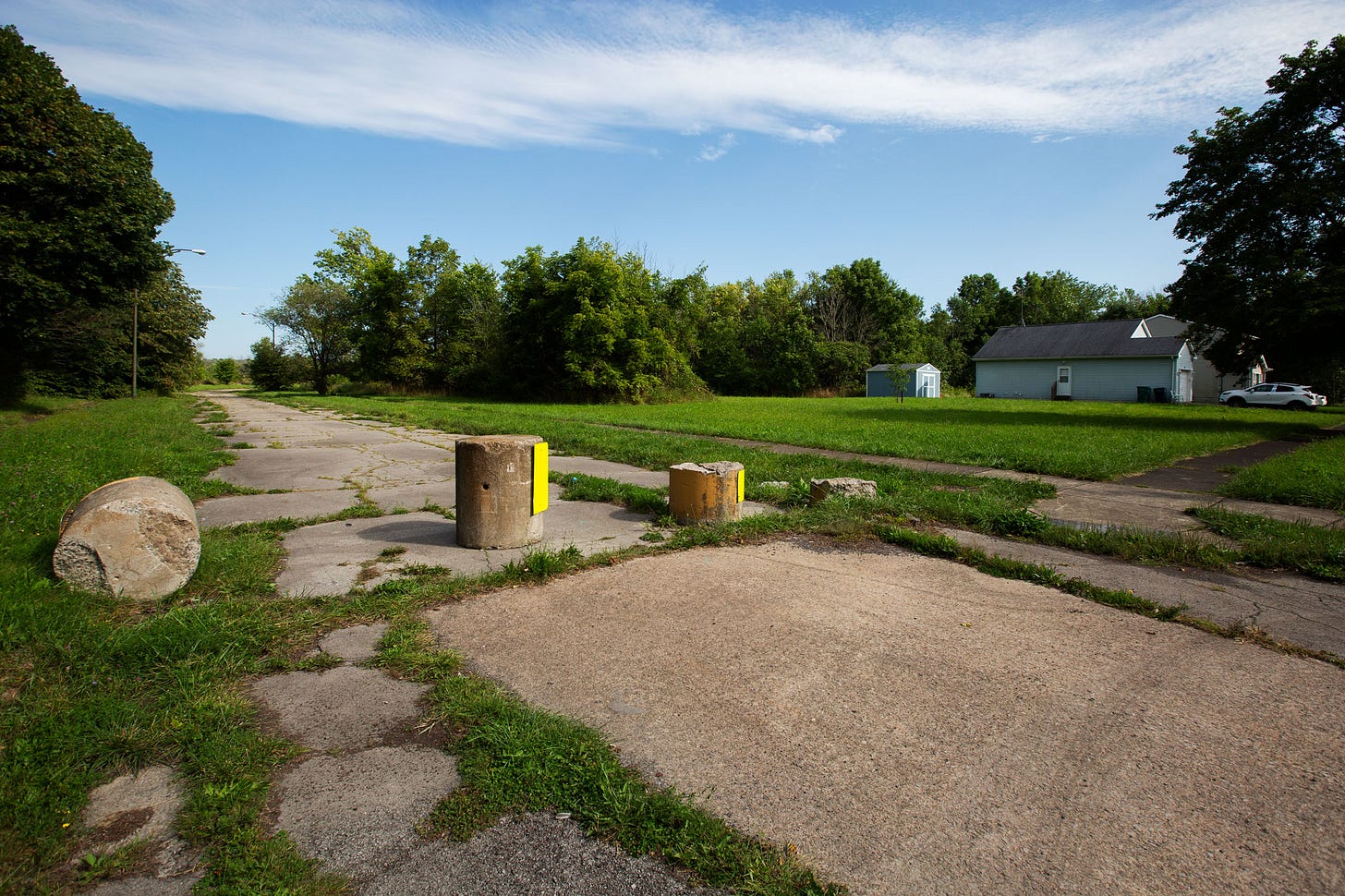 The Love Canal neighborhood as it looked in September 2023. Photo by Eric F. Coppolino / Chiron Return