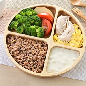 Round Diet Plate