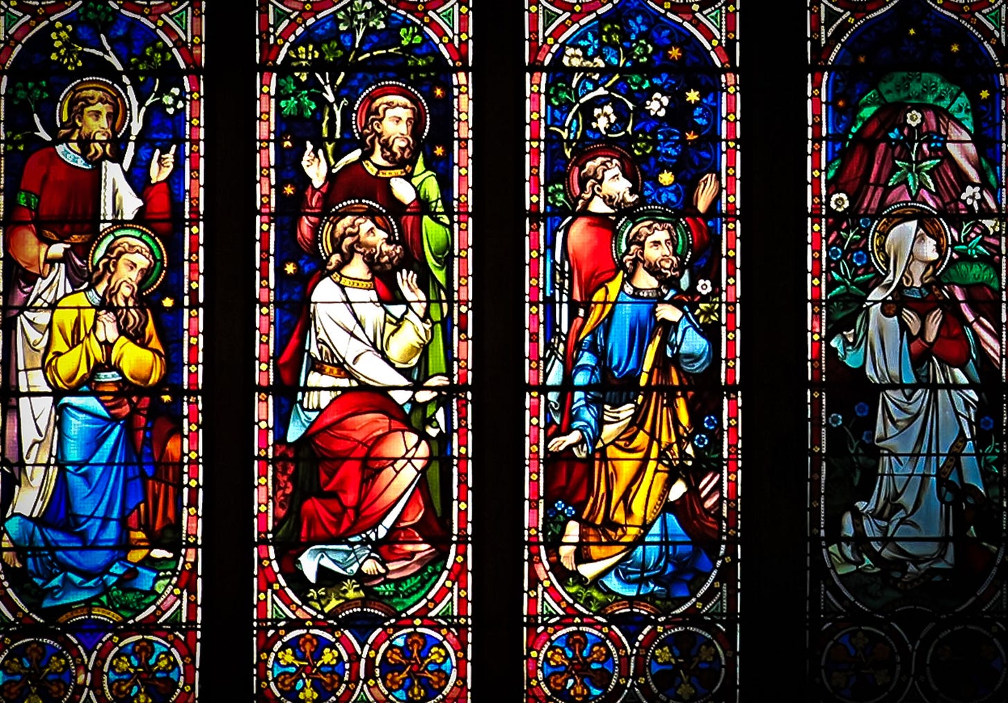 St. Patrick's Stained Glass Windows Come From France and All Over The World. Photo: lucas compan