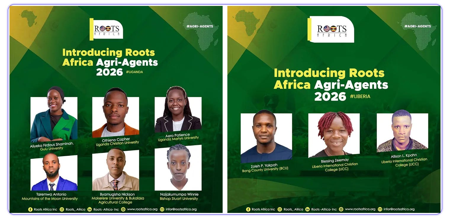 The Quiet Revolution: 9 Young Leaders Who Chose Their Communities Over Their Careers To Change African Agriculture, From the Ground Up With Roots Africa