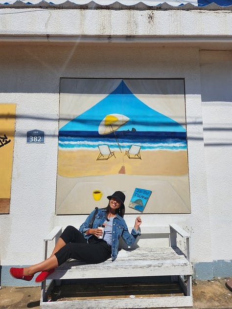 "Mayor" Jenna around some of her favorite locations in Korea including at the base of Sanbang Mountain, overlooking wild flowers in Seoul, looking out into the ocean, and looking down at a traditional Korean seafood meal in Mokpo, the city where she was borh