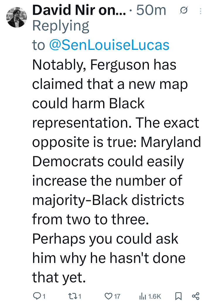 X Tweets about Bill Ferguson